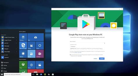 play store app for windows10